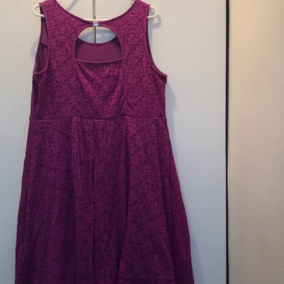 Sleeveless purple dress! - Picture 2 of 2